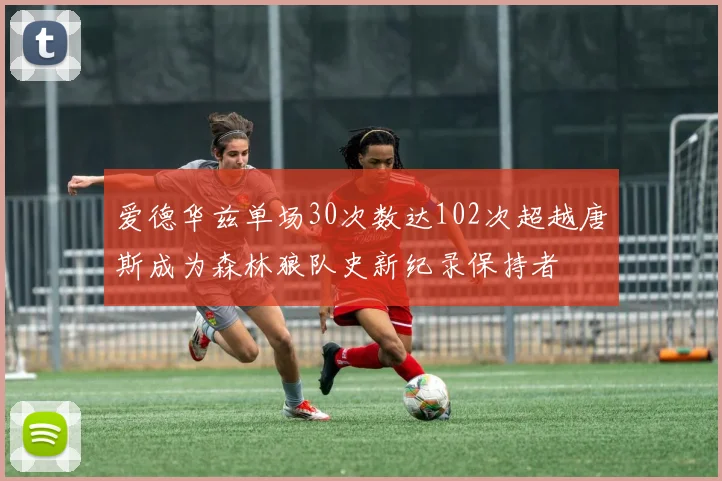 爱德华兹单场30次数达102次超越唐斯成为森林狼队史新纪录保持者